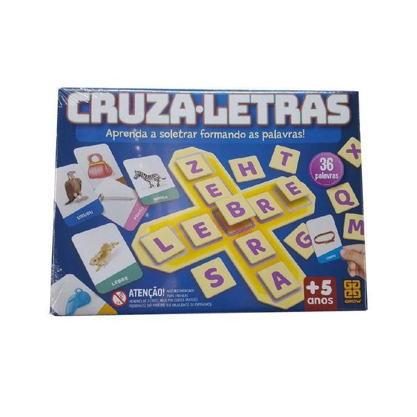 Jogo Cruza Letras 1688 Grow Imagem de Jogo Cruza Letras 1688 Grow