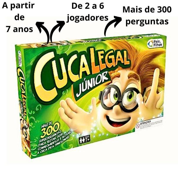 Imagem de Jogo Cuca Legal Júnior Tabuleiro Pais e Filhos