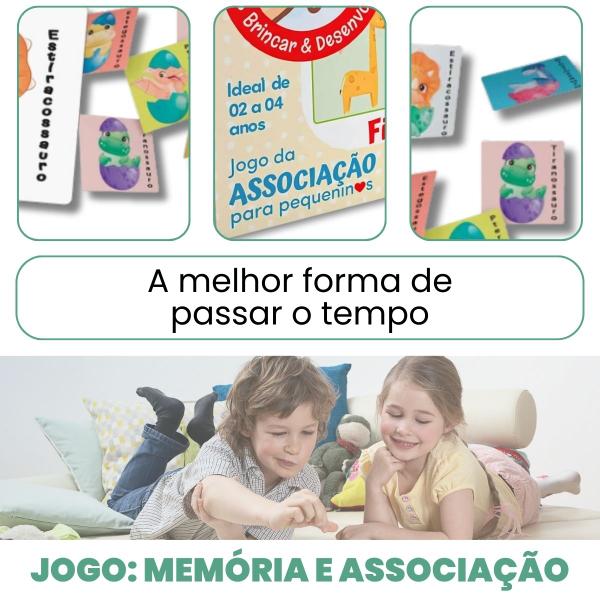 Imagem de Jogo da Associação e Memoria 12 Peças Baby Dinos 00042