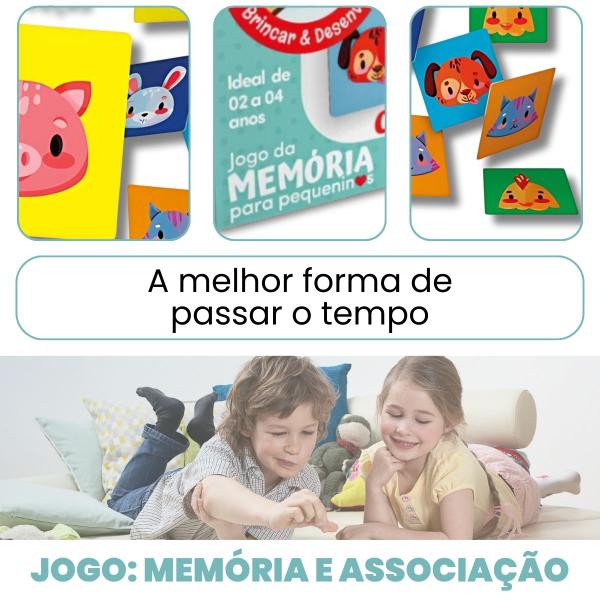 Imagem de Jogo da Associação e Mémoria Cute Cute 