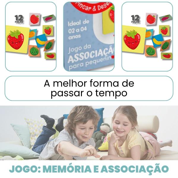 Imagem de Jogo da Associação e Memoria Tutti-Frutti 00028