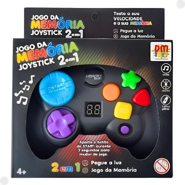 Imagem de Jogo da Memória 2em1 Joystick C/ Luz e som DMGO6921 - DM toys