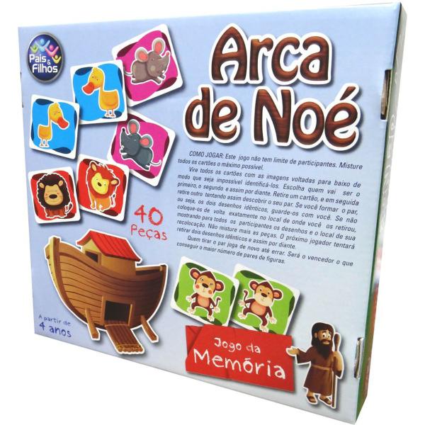 Imagem de Jogo da Memoria ARCA de Noe 40 Pecas