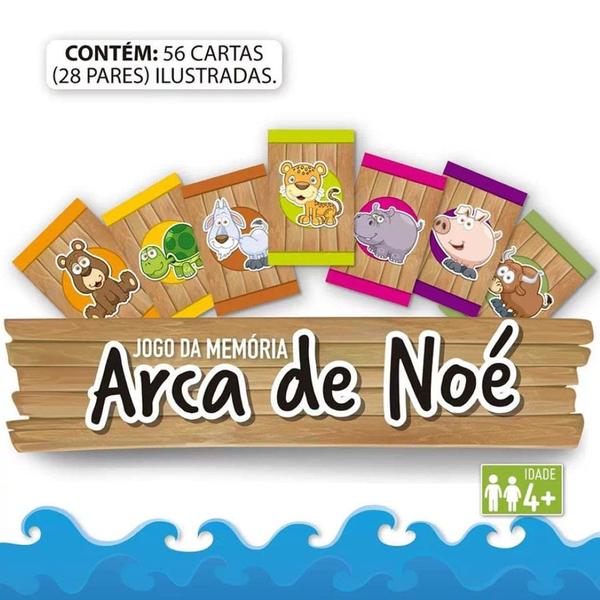 Imagem de Jogo da Memória Arca de Noé Pais e Filhos