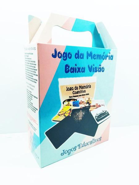 Imagem de Jogo da Memória Cognitivo para idosos com baixa visão 10 pares