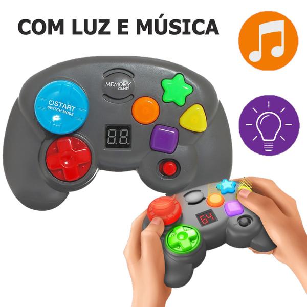 Imagem de Jogo Da Memória Eletrônico Controle Brinquedo Educativo 2x1