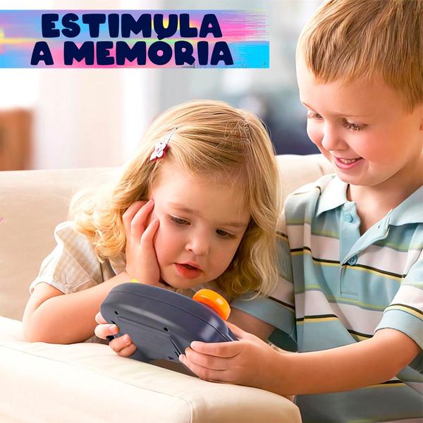 Imagem de Jogo Da Memoria Eletronico Infantil Educativo Colorido Com Som e Luz - Polibrinq