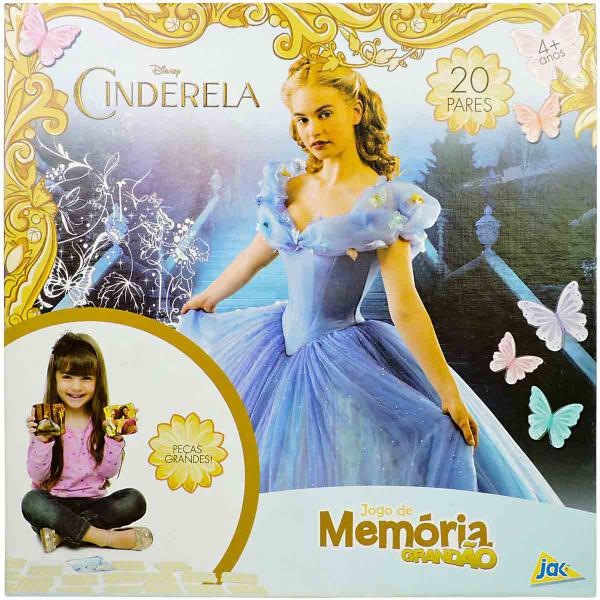 Jogo da Memória Grandão Cinderela Princesas Disney Toyster Imagem de Jogo da Memória Grandão Cinderela Princesas Disney Toyster