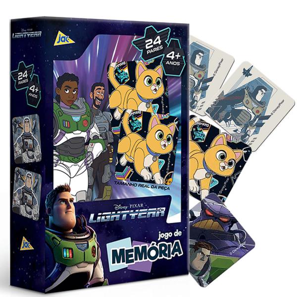 Imagem de Jogo da Memória Infanitl Lightyear Disney Pixar 24 Pares