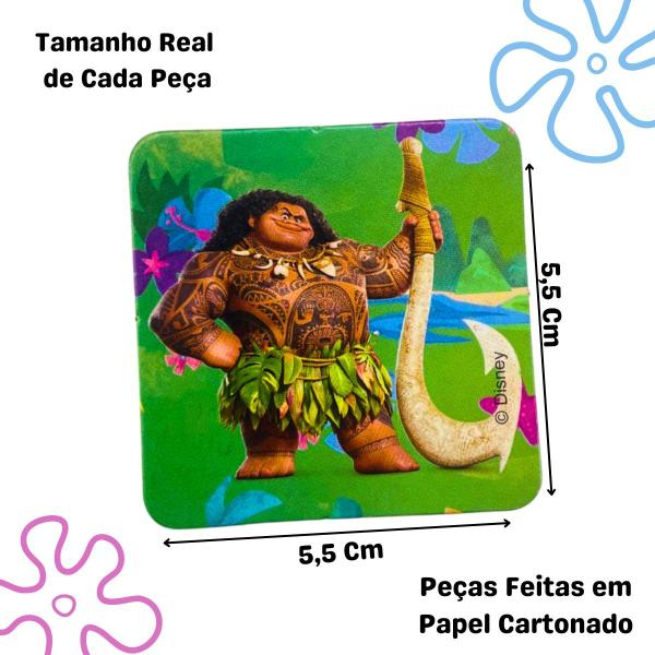 Imagem de Jogo Da Memória Infantil Educativo Moana 2 24 Pares - Disney