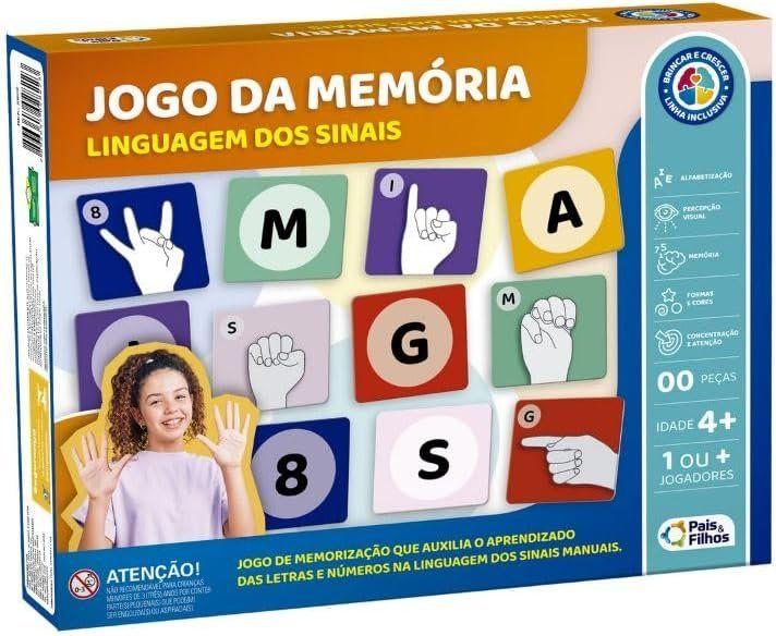 Imagem de Jogo Da Memória Linguagem Dos Sinais 791902