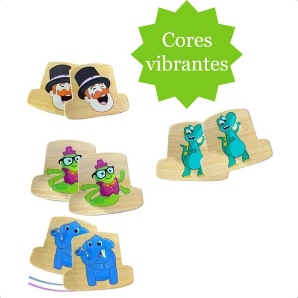 Jogo Da Memória Mundo Bita Infantil 24 peças Coordenação Motora Raciocínio Percepção +2 Anos Nig Brinquedos - 0691 Imagem de Jogo Da Memória Mundo Bita Infantil 24 peças Coordenação Motora Raciocínio Percepção +2 Anos Nig Brinquedos - 0691
