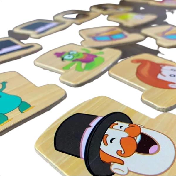 Jogo Da Memória Mundo Bita Infantil 24 peças Coordenação Motora Raciocínio Percepção +2 Anos Nig Brinquedos - 0691 Imagem de Jogo Da Memória Mundo Bita Infantil 24 peças Coordenação Motora Raciocínio Percepção +2 Anos Nig Brinquedos - 0691