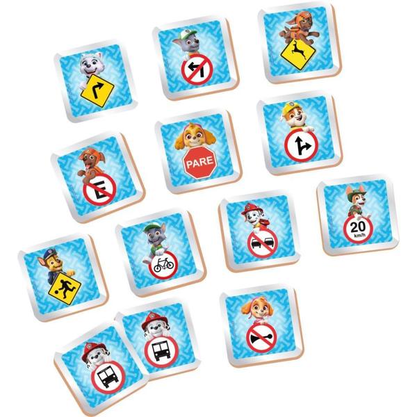 Jogo da Memória Patrulha Canina Trânsito 24 PCS - Xalingo Imagem de Jogo da Memória Patrulha Canina Trânsito 24 PCS