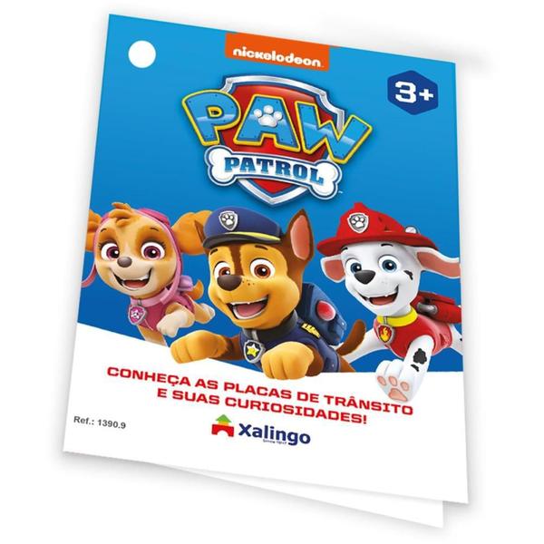 Jogo da Memória Patrulha Canina Trânsito 24 PCS - Xalingo Imagem de Jogo da Memória Patrulha Canina Trânsito 24 PCS