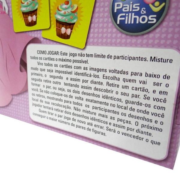 Imagem de Jogo Da Memória Princesas Brinquedo Infantil Com 20 Pares De Peças