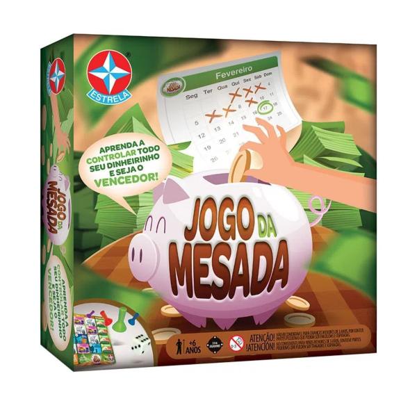 Imagem de Jogo da Mesada Estrela Jogo Educativo Infantil de Finanças