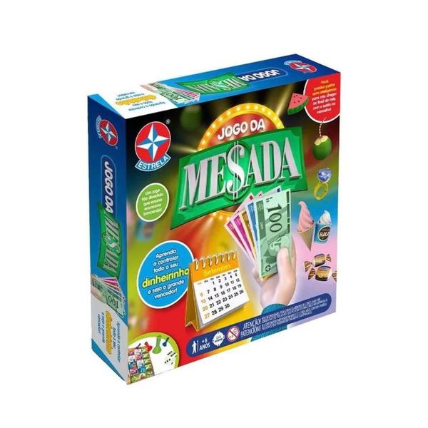 Jogo da Mesada - Jogo de Tabuleiro - Estrela Imagem de Jogo da Mesada - Jogo de Tabuleiro - Estrela