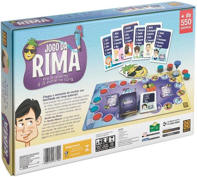 Jogo da Rima - Grow Imagem de Jogo da Rima