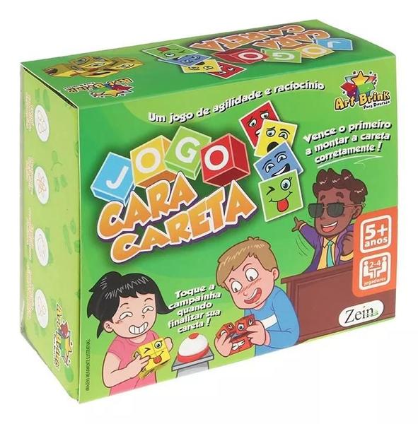 Imagem de Jogo Das Faces Cara Careta Brinquedo Educativo Crianças