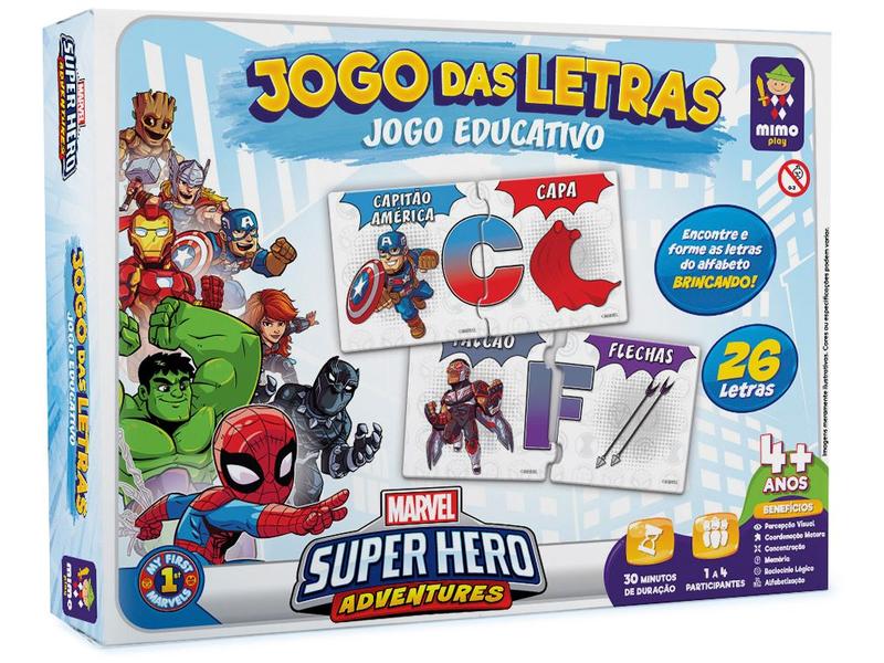 Imagem de Jogo das Letras Marvel Super Hero Adventures