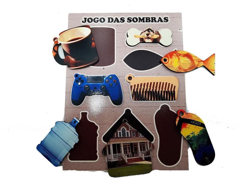 Jogo Das Sombras Atividade Cognitiva Para Idosos E Crianças - Reidopendrive Imagem de Jogo Das Sombras Atividade Cognitiva Para Idosos E Crianças