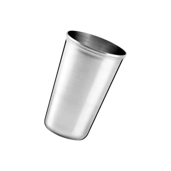 Jogo de 12 Copos Inox 250ml Yangzi Alumínio Resistente Imagem de Jogo de 12 Copos Inox 250ml Yangzi Alumínio Resistente