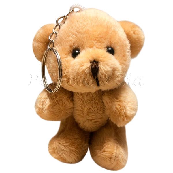 Jogo de 12 Mini Chaveiros Lembrancinha Ursinho de Pelúcia 10cm - Articulável - PELUCIASECIA Imagem de Jogo de 12 Mini Chaveiros Lembrancinha Ursinho de Pelúcia 10cm - Articulável