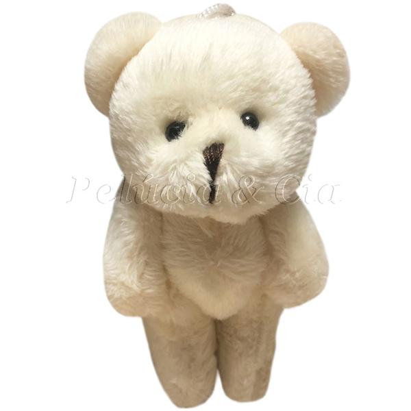 Jogo de 12 Mini Chaveiros Lembrancinha Ursinho de Pelúcia 10cm - Articulável - PELUCIASECIA Imagem de Jogo de 12 Mini Chaveiros Lembrancinha Ursinho de Pelúcia 10cm - Articulável
