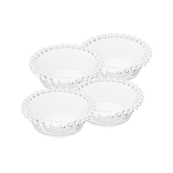 Imagem de Jogo de 4 Bowls Wolff Pearl de Cristal Incolor