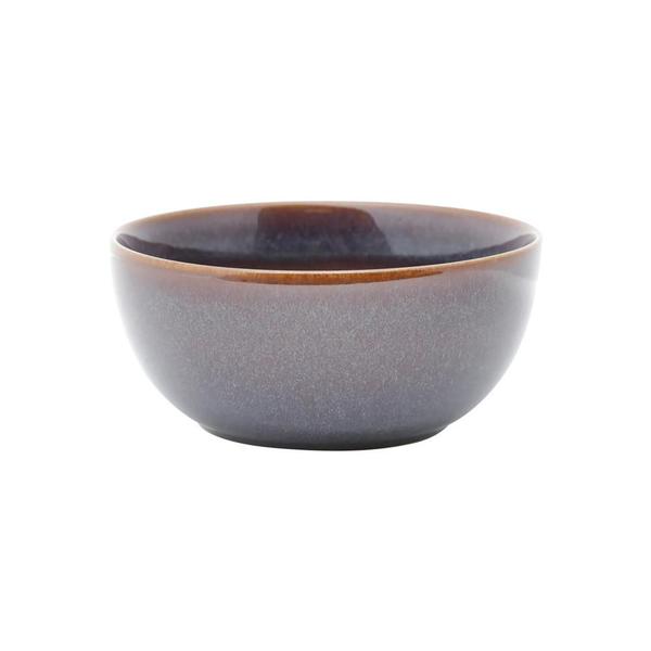 Imagem de Jogo de 6 Bowls de Porcelana Reactive Glaze Cinza 13cm x Jogo de 6cm