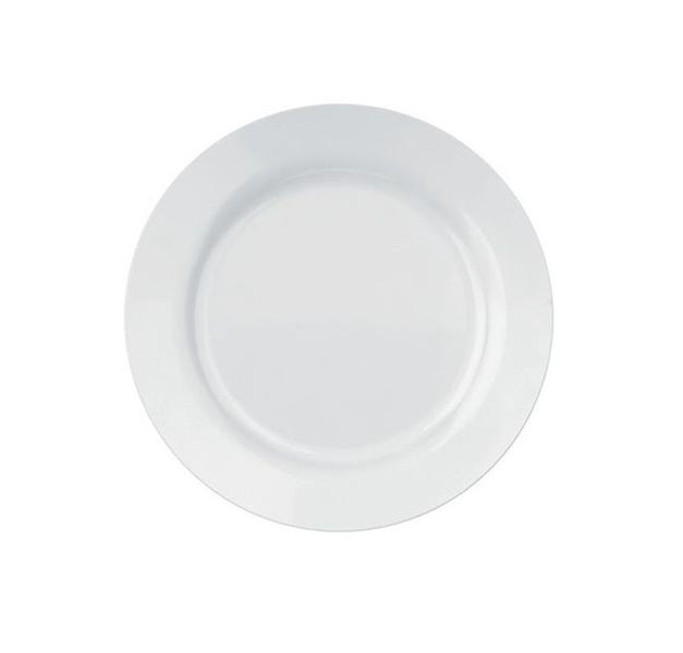 Jogo de 6 Pratos 26,5cm Raso Menu Branco de Vidro Buffet 500gr Duralex - Nadir Figueiredo Imagem de Jogo de 6 Pratos 26,5cm Raso Menu Branco de Vidro Buffet 500gr Duralex