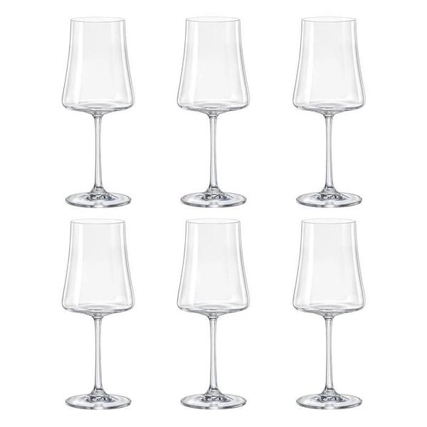 Imagem de Jogo De 6 Tacas Para Vinho Xtra 360Ml Cristal Bohemia