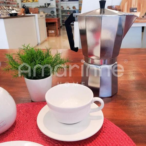 Jogo De 6 Xícaras De Chá Café Com Pires 200ml Unni White Oxford Imagem de Jogo De 6 Xícaras De Chá Café Com Pires 200ml Unni White Oxford