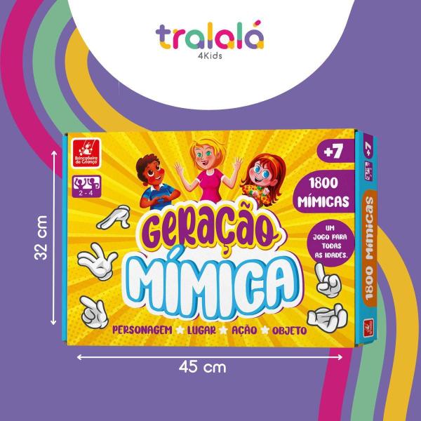 Imagem de Jogo De Adinhação Mímicas Infantil Familia Brincadeira