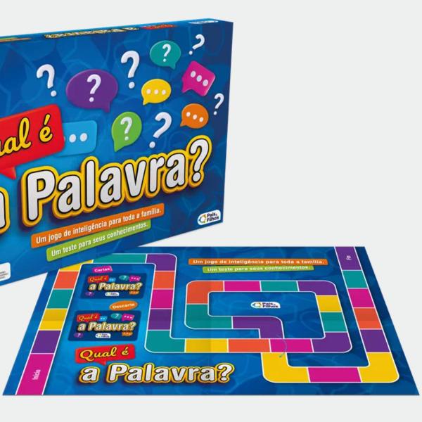 Imagem de Jogo de Aprendizado Qual é a Palavra Tabuleiro Divertido Pais e Filhos