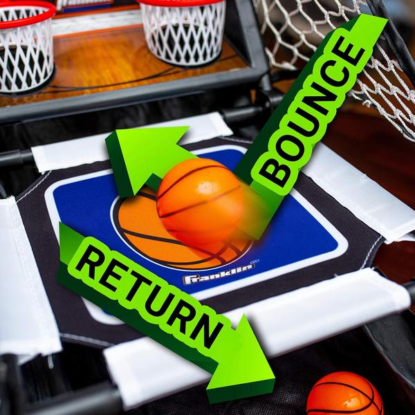 Imagem de Jogo de arcade de basquete Franklin Sports Bounce A Bucket