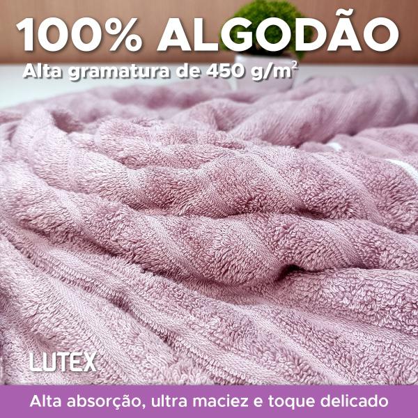 Imagem de Jogo de Banho Gigante 4 Peças Banhão Corttex Wave 100% Algodão Alta Absorção Volumosa Ultra Macia