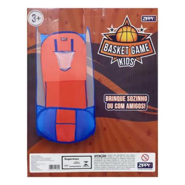 Imagem de Jogo de Basquete Infantil Cesta Basket Ball Zippy Toys