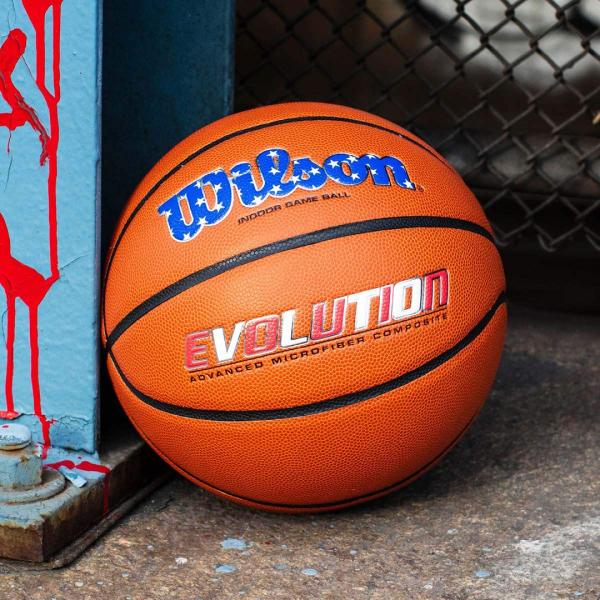 Imagem de Jogo de basquete WILSON Evolution Indoor, EUA, tamanho 7 - 29,5