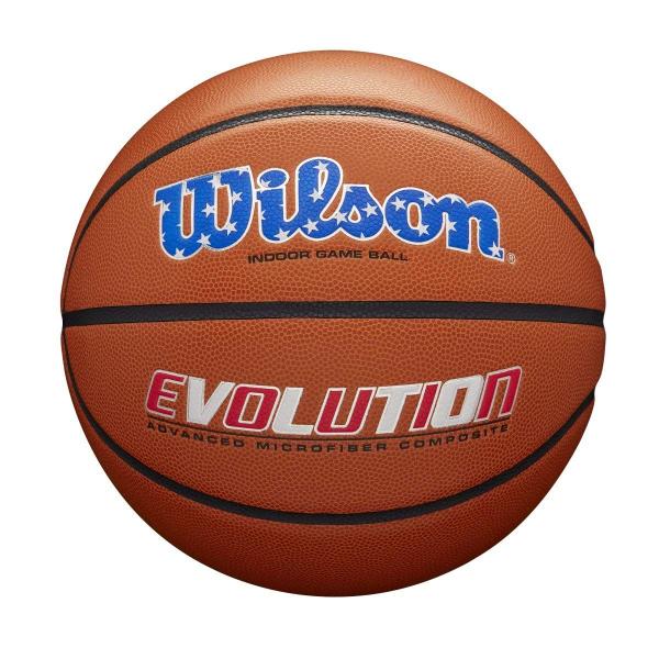 Imagem de Jogo de basquete WILSON Evolution Indoor, EUA, tamanho 7 - 29,5