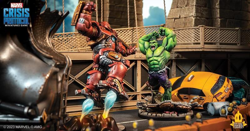 Jogo de batalha em miniaturas Atomic Mass Marvel Crisis Protocol Hulk - Atomic Mass Games Imagem de Jogo de batalha em miniaturas Atomic Mass Marvel Crisis Protocol Hulk