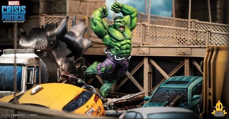 Jogo de batalha em miniaturas Atomic Mass Marvel Crisis Protocol Hulk - Atomic Mass Games Imagem de Jogo de batalha em miniaturas Atomic Mass Marvel Crisis Protocol Hulk