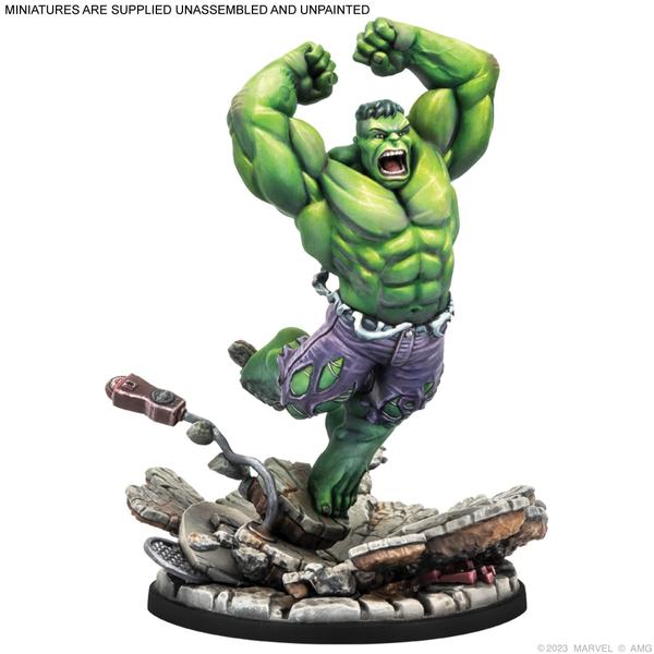 Jogo de batalha em miniaturas Atomic Mass Marvel Crisis Protocol Hulk - Atomic Mass Games Imagem de Jogo de batalha em miniaturas Atomic Mass Marvel Crisis Protocol Hulk