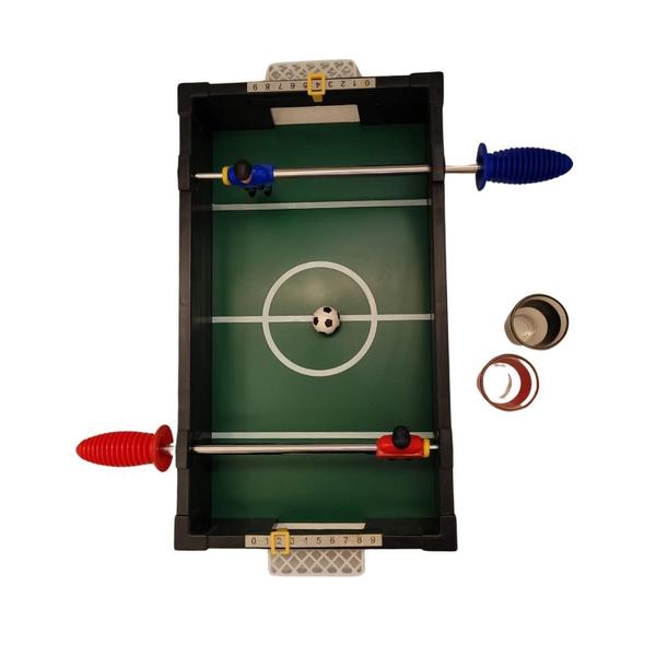 Imagem de Jogo De Bebida Mini Pebolim Foosball Adulto