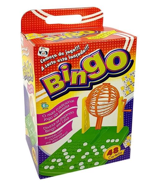 Imagem de Jogo De Bingo C/48 Cartelas Globo Giratorio PVC