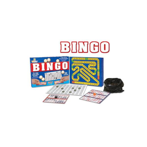 Imagem de Jogo De Bingo Infantil Cartelas Divplast Brinquedos