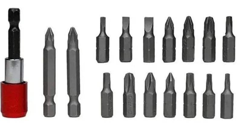 Imagem de Jogo De Bits Diversos Com Adaptador Crv 18 Pcs-mtx 13140