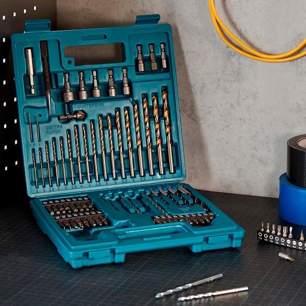 Imagem de Jogo de Bits e Brocas com 75 Peças B-49373 Makita