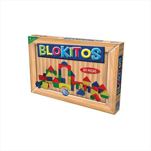 Imagem de Jogo De Blocos Blokitos 60 Peças Pais E Filhos